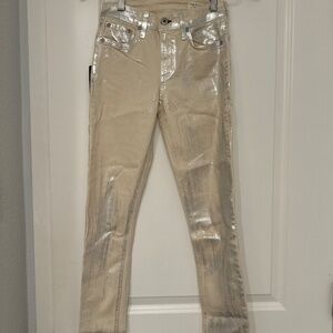 Rag & Bone mid rise ankle skinny 24